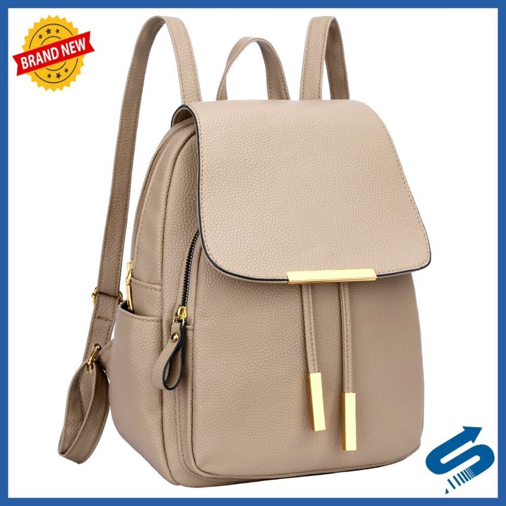 Leather Backpack Purse Lightweight Travel Multiple Pockets Chic Stylish